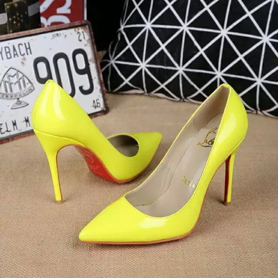 Christian Louboutin Shallow mouth stiletto heel Shoes Women--010